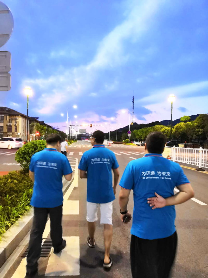 上海羿清環保舟山團建活動圓滿結束