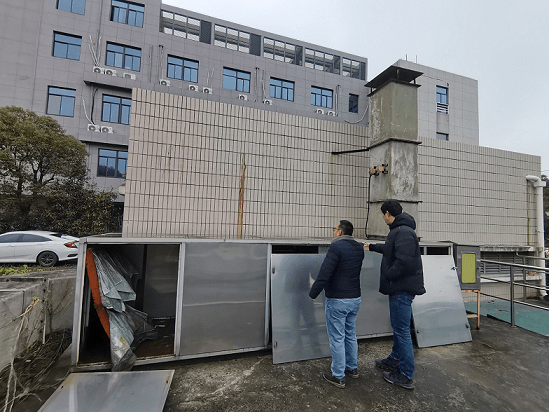 啟東和平路泵站項目現場踏勘